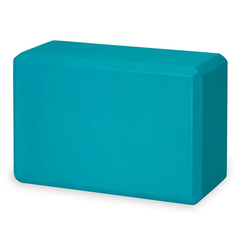 Gaiam Vivid Yoga Block - Blue