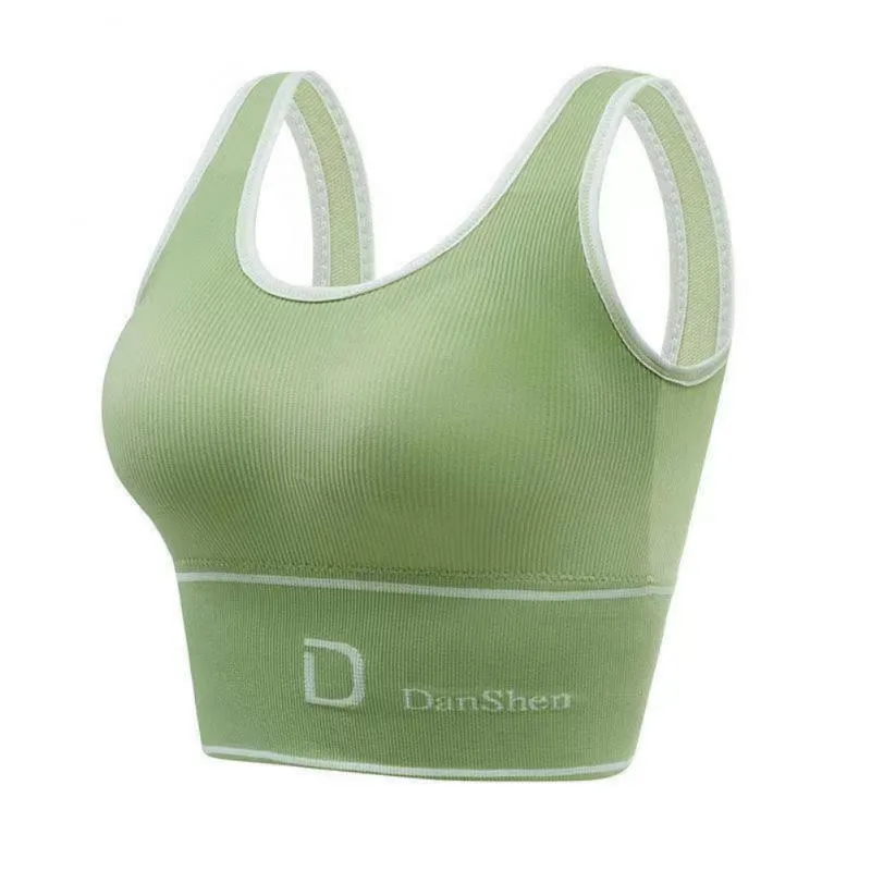 Women Yoga Underwear Padded Crop Tops Underwear Top Yoga Sport Bra Breathable Fitness Running Vest Yoga Bras Sports Type