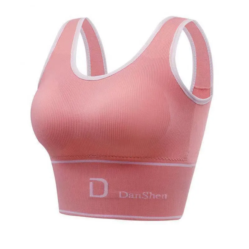 Women Yoga Underwear Padded Crop Tops Underwear Top Yoga Sport Bra Breathable Fitness Running Vest Yoga Bras Sports Type